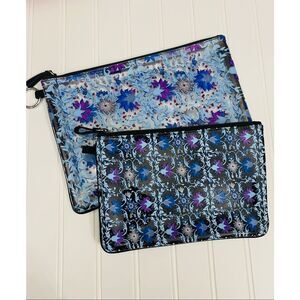 Vera Bradley Makeup Cosmetics Travel Tote Pouches